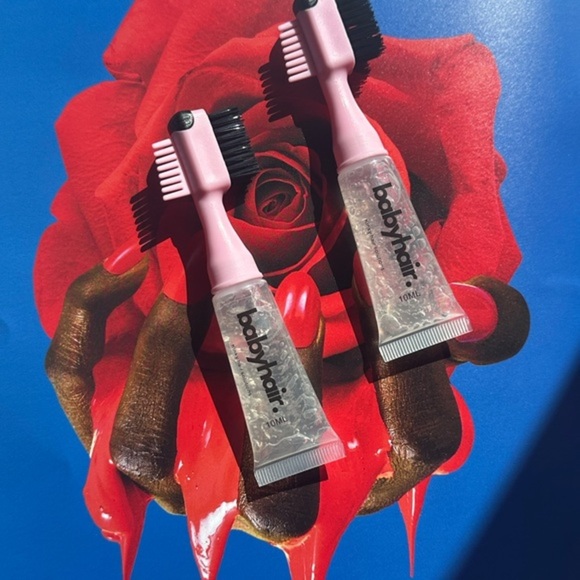 3 in 1 edge control gel brush for flyaways & hair edges set of 2 - Picture 4 of 5